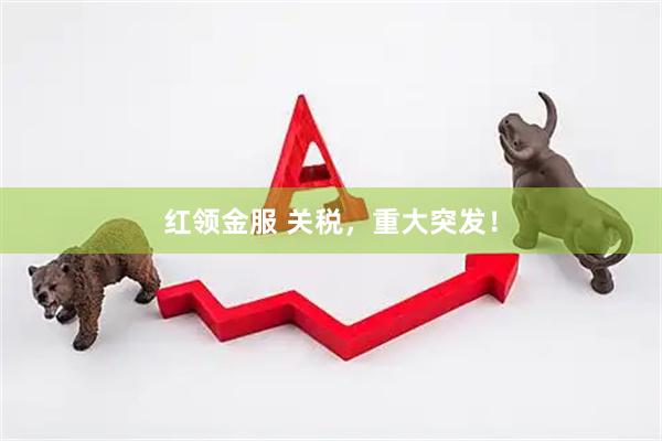 红领金服 关税，重大突发！