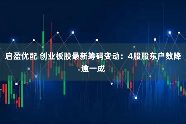 启盈优配 创业板股最新筹码变动:4股股东户数降逾一成