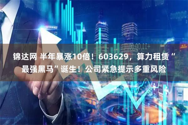 锦达网 半年暴涨10倍！603629，算力租赁“最强黑马”诞生！公司紧急提示多重风险